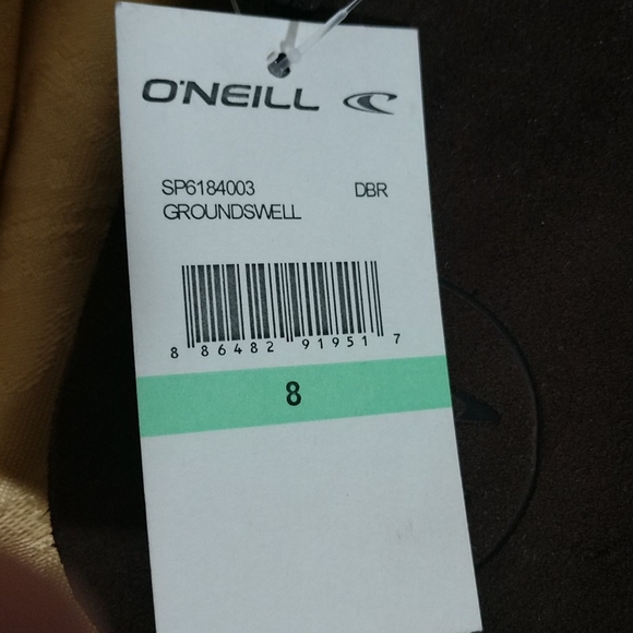 O'NEILL Groundswell  dark brown flip flops - Picture 8 of 8